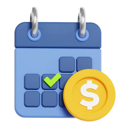PAYMENT SCHEDULE  3D Icon