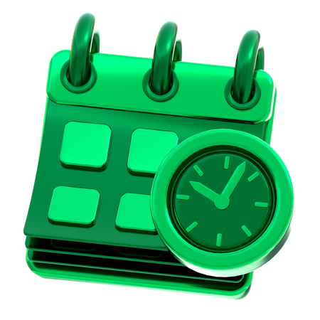 Payment Schedule  3D Icon