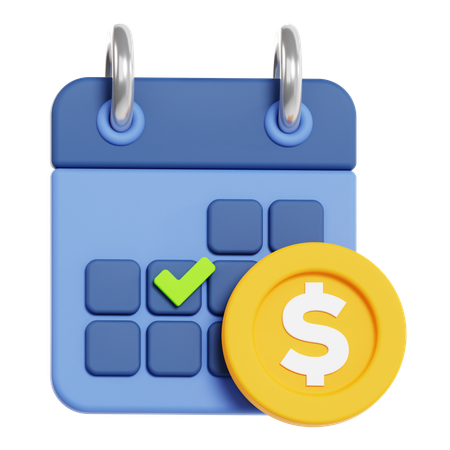 PAYMENT SCHEDULE  3D Icon