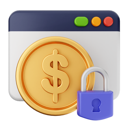 Payment Secure  3D Icon