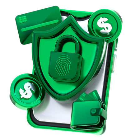 Payment Security  3D Icon