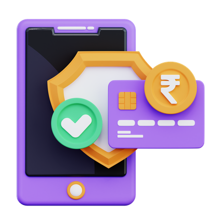 Payment Security  3D Icon