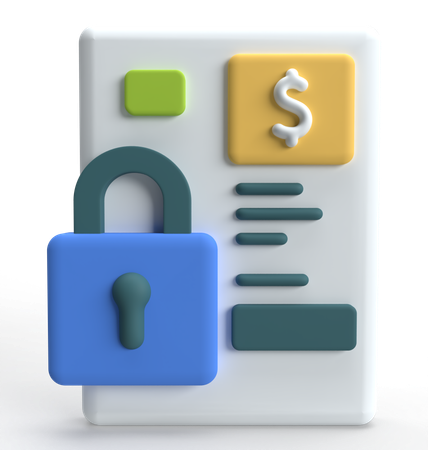 Payment Security  3D Icon