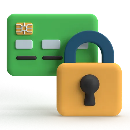 Payment Security  3D Icon
