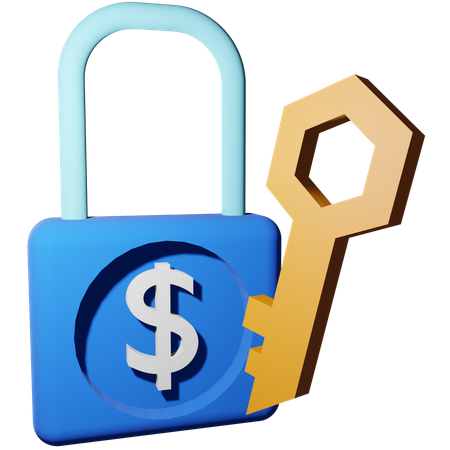 Payment Security  3D Illustration