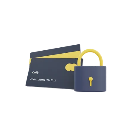 3 D Render Payment Security Illustration 3D Icon