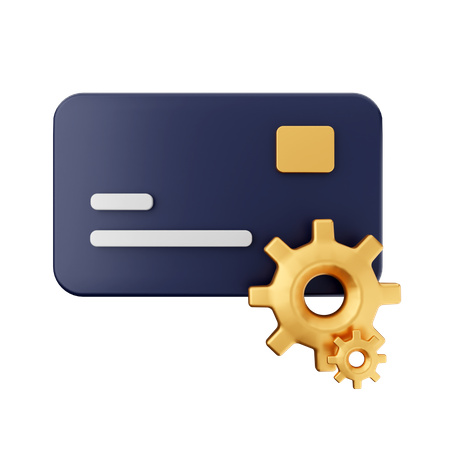 Payment Setting 3D Icon