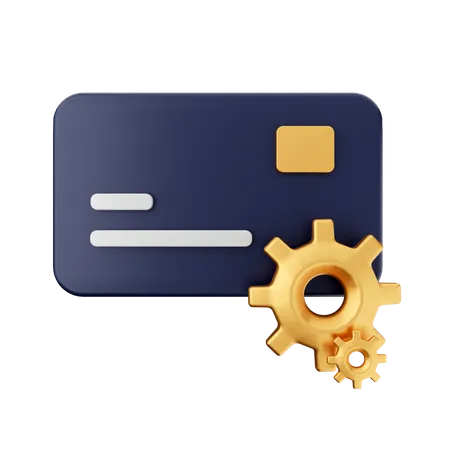 Payment Setting 3D Icon