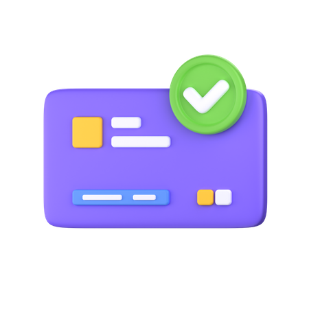 Payment Success  3D Icon