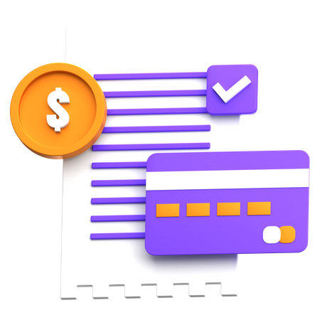 Payment Success  3D Icon