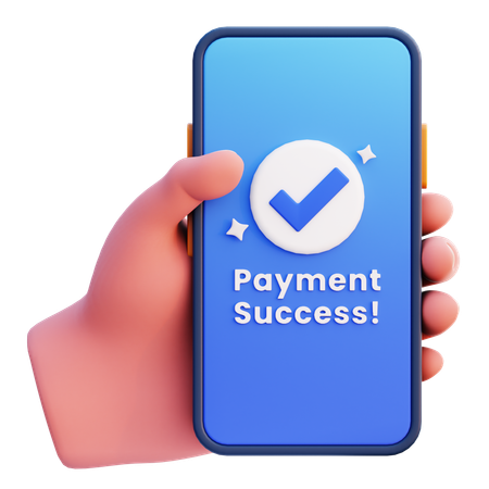 Payment Success  3D Icon