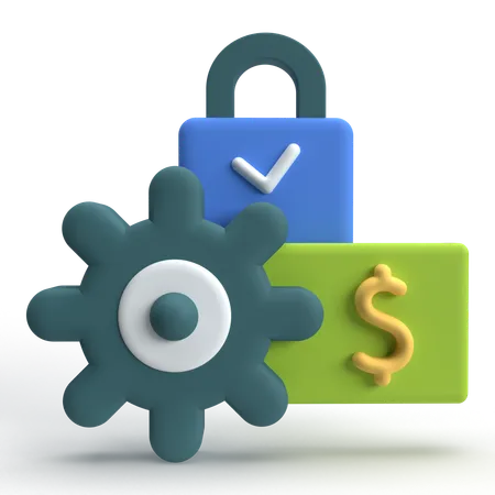Payment System  3D Icon