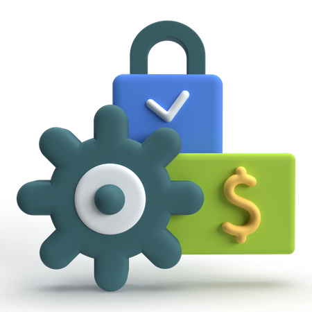 Payment System  3D Icon