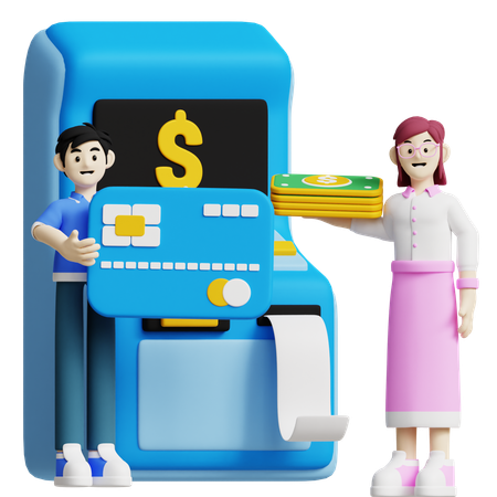 Payment System  3D Icon