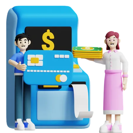 Payment System  3D Icon