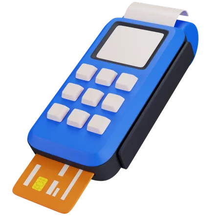 Payment Terminal  3D Icon