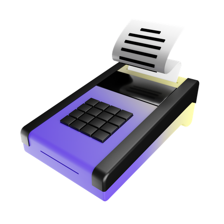 Payment Terminal  3D Icon