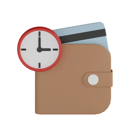 Payment Time  3D Icon