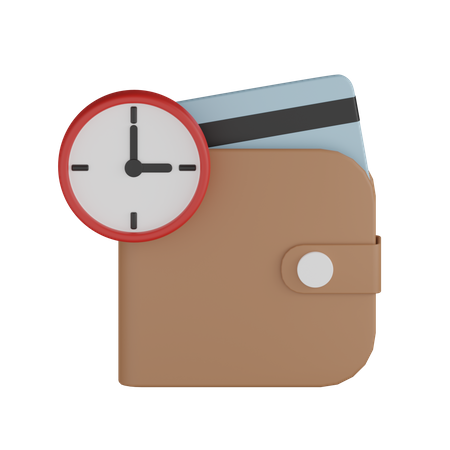 Payment Time  3D Icon