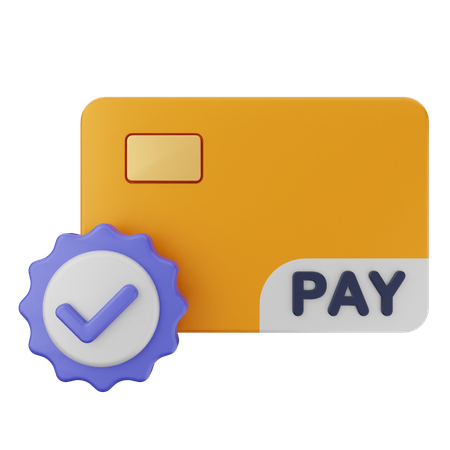 Payment Verification  3D Icon