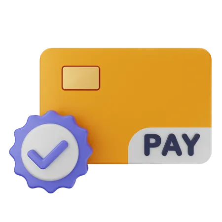 Payment Verification  3D Icon