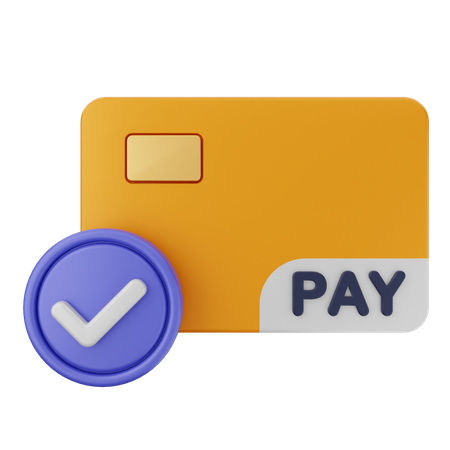 Payment Verification  3D Icon