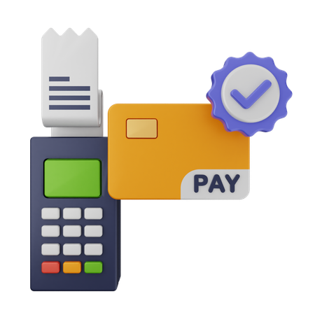 Payment Verification  3D Icon