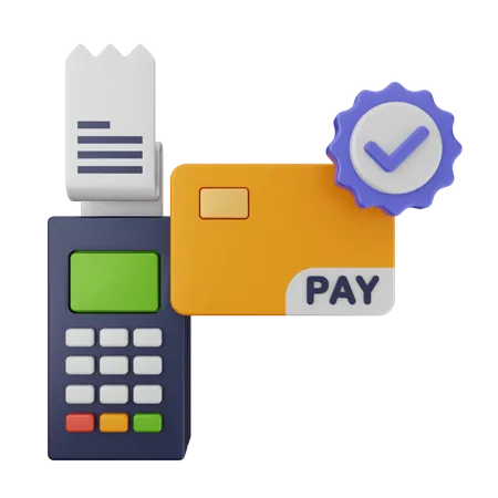 Payment Verification  3D Icon