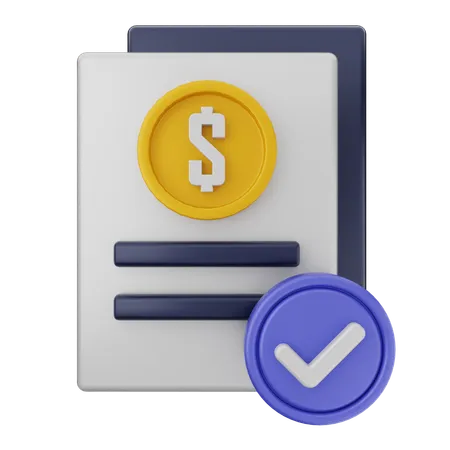 Payment Verification  3D Icon