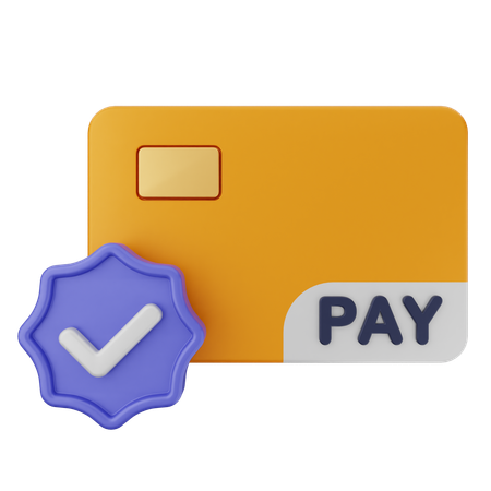 Payment Verification  3D Icon