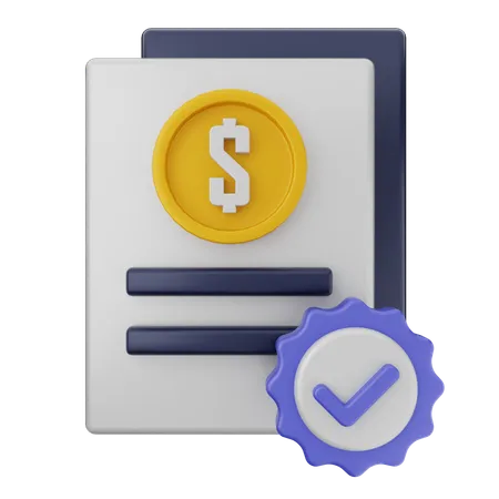 Payment Verification  3D Icon