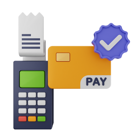 Payment Verification  3D Icon