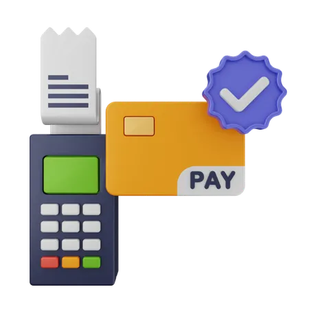 Payment Verification  3D Icon