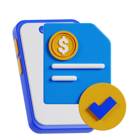 Payment Verification  3D Icon