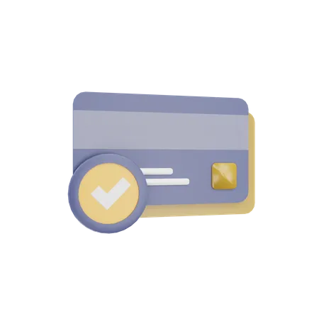 Payment Verified 3D Icon
