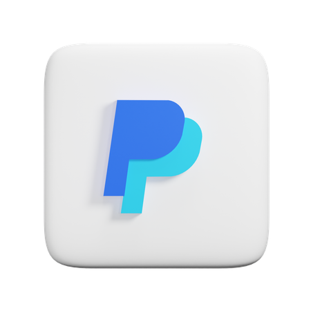 Pay Pal  3D Icon