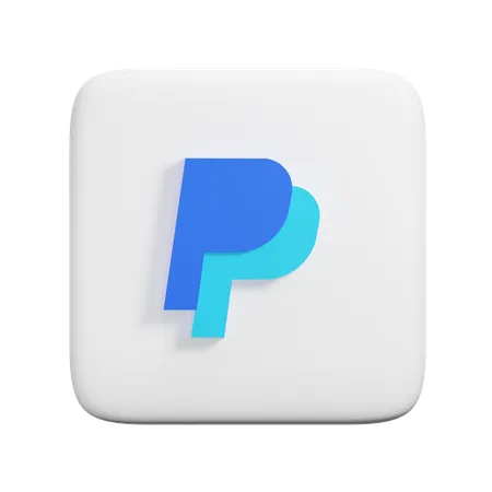 Pay Pal  3D Icon