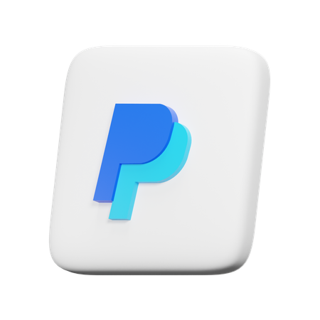 Pay Pal  3D Icon