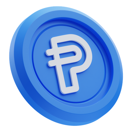 Criptomoneda USD de PayPal  3D Icon