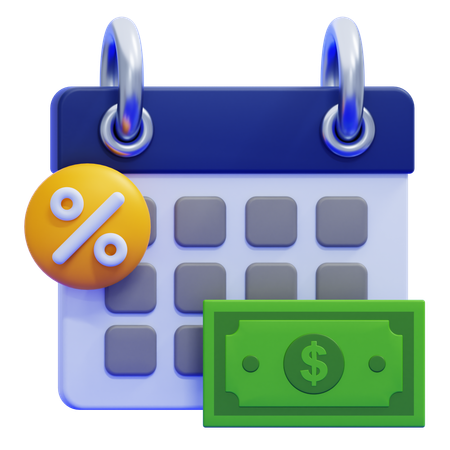 Payroll Tax  3D Icon