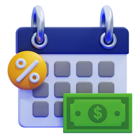 Payroll Tax  3D Icon