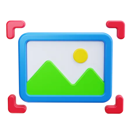 Paysage  3D Icon