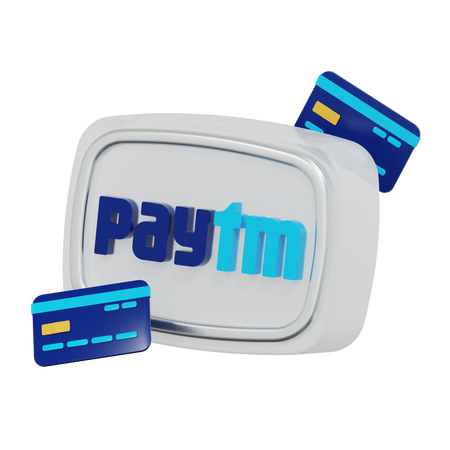 Paytm  3D Icon