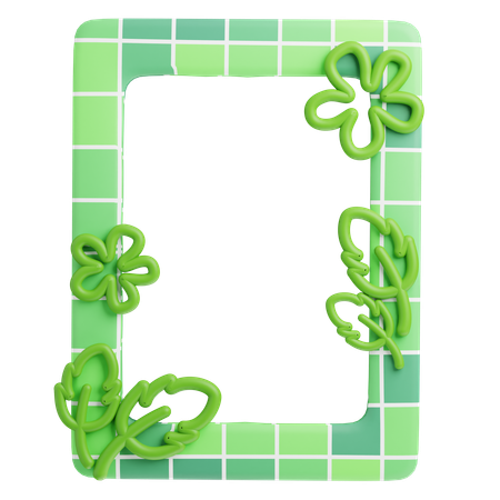 Paz verde  3D Icon