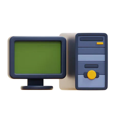 PC  3D Icon