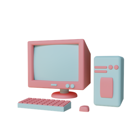 PC  3D Icon