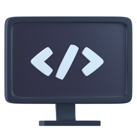PC Coding  3D Icon