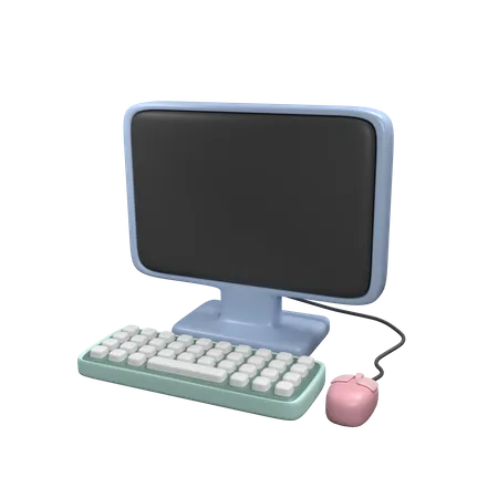 PC Desktop 3D Icon