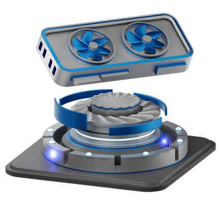 Pc Fan  3D Icon