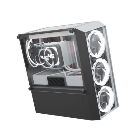 PC para juegos  3D Icon